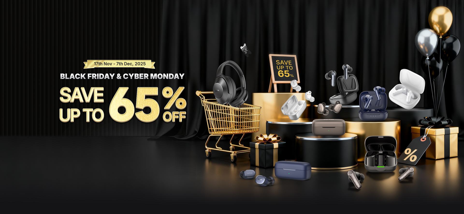 EarFun | Black Friday Super Sale 2025
