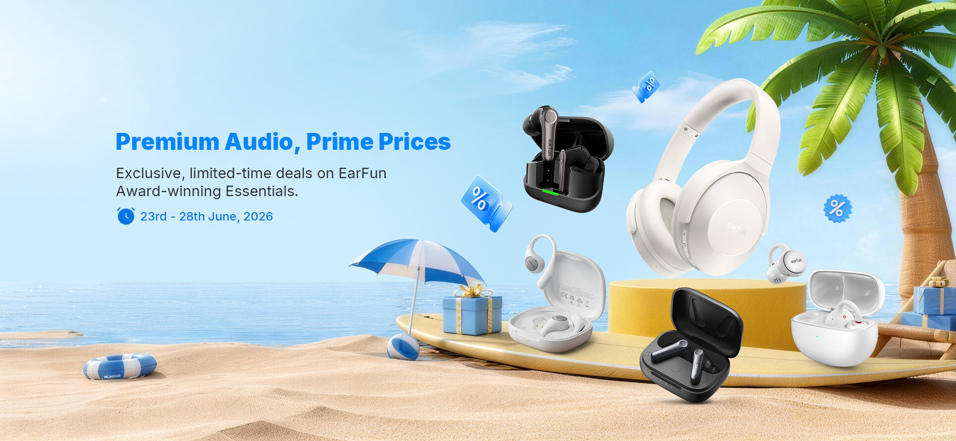 EarFun | Prime Day Sale