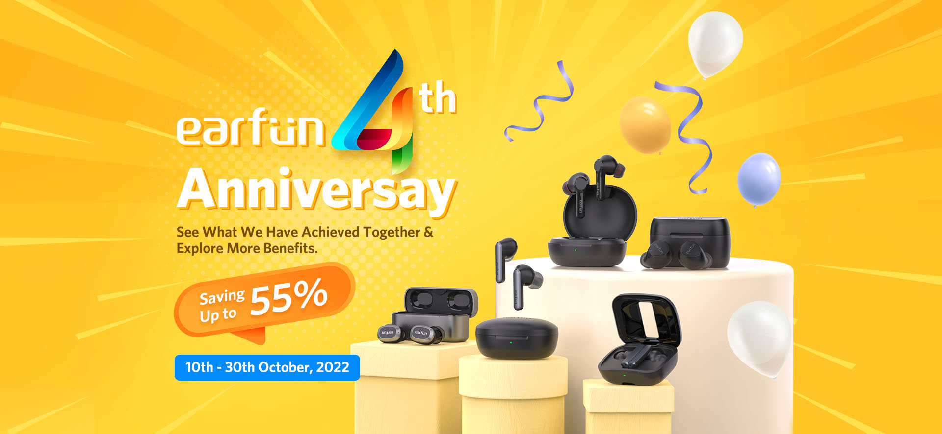 EarFun | 4th Anniversary