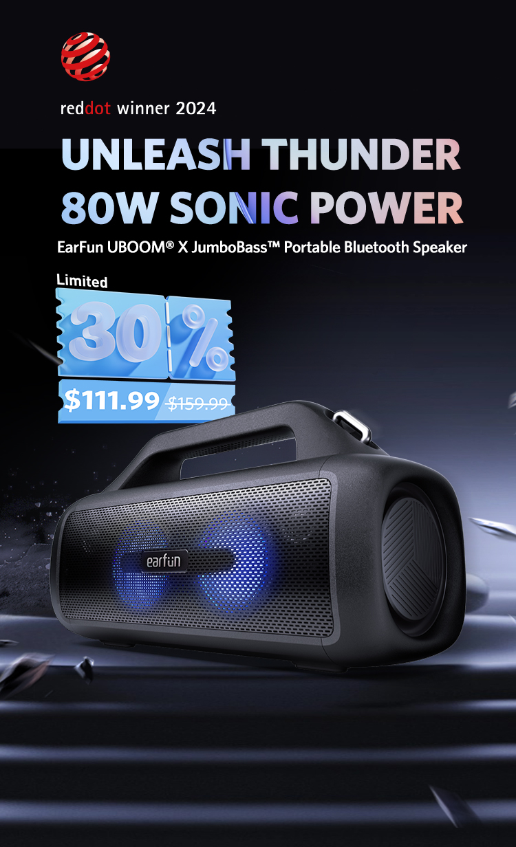 All-New EarFun UBOOM X | Early Bird Special