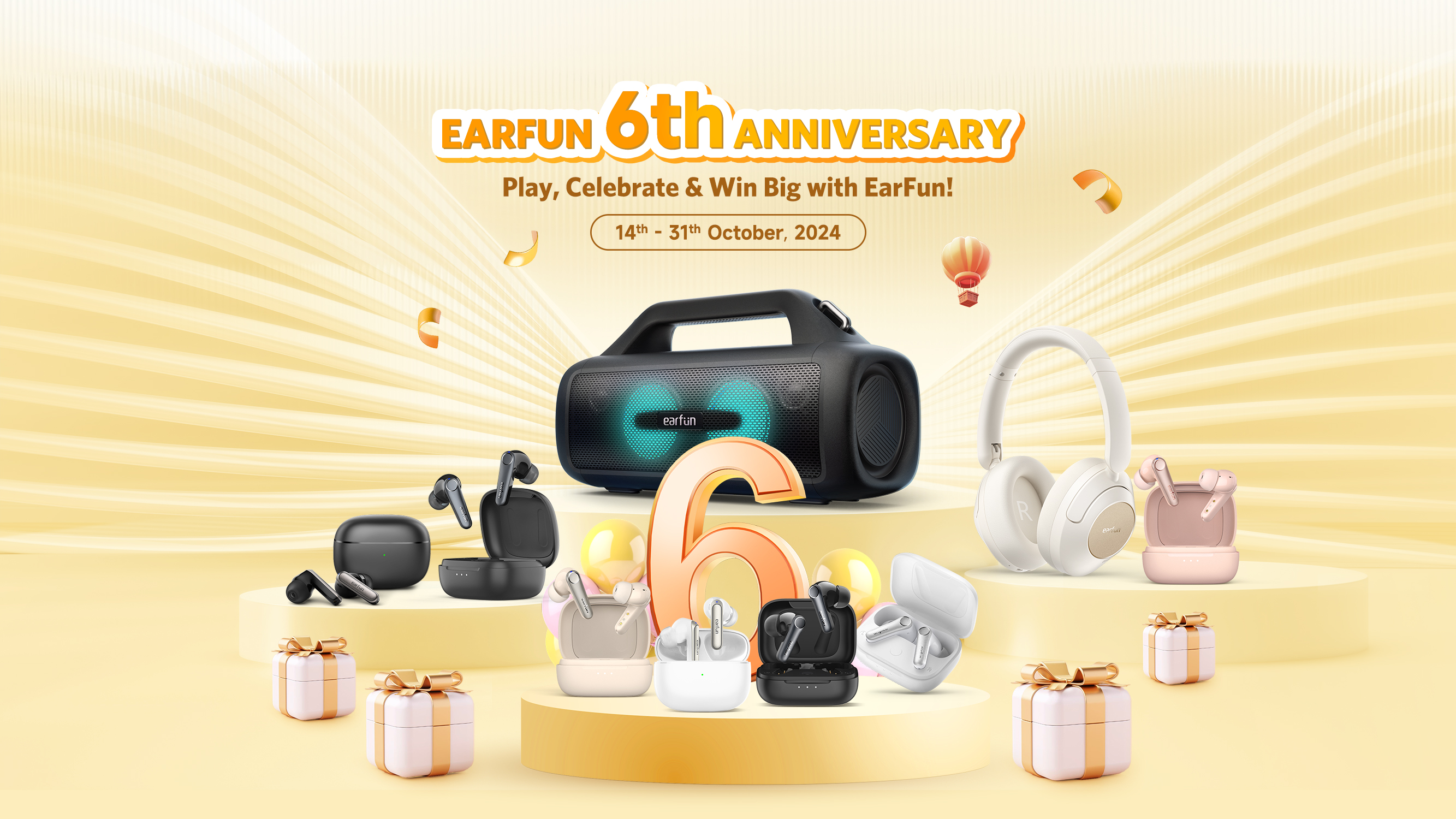 EarFun | 6th Anniversary