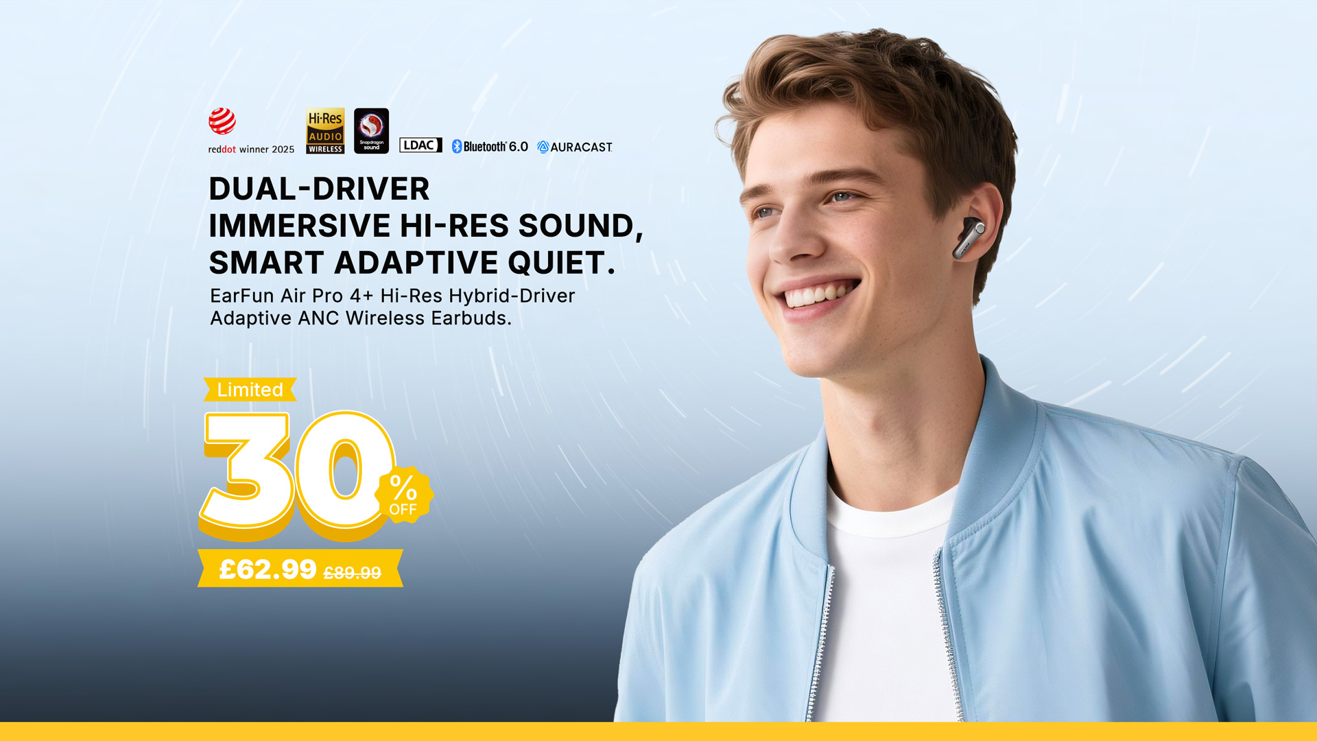 All-New EarFun Air Pro 4+ | Early Bird Special