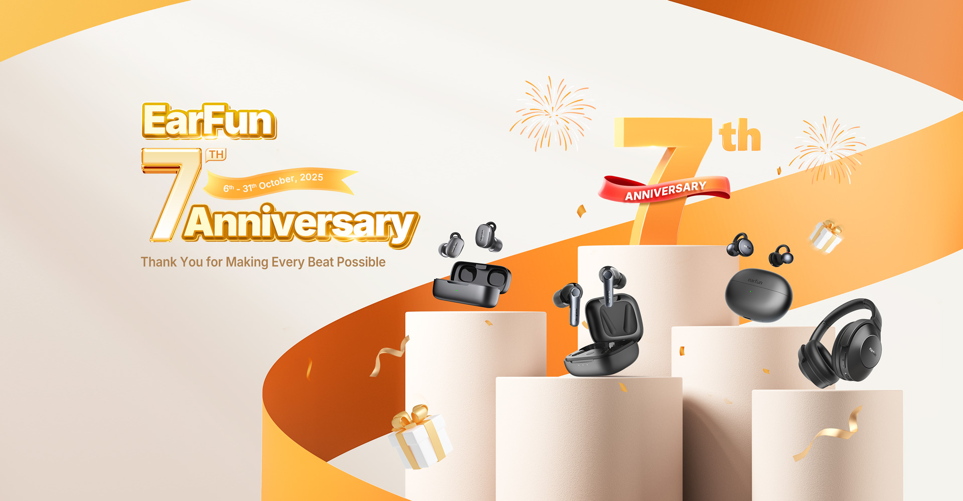 EarFun | 7th Anniversary
