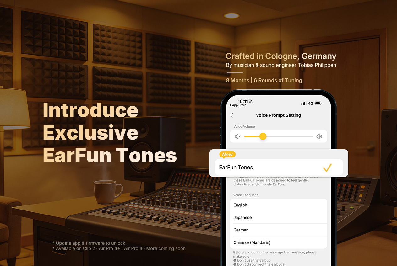 Introducing Exclusive EarFun Tones