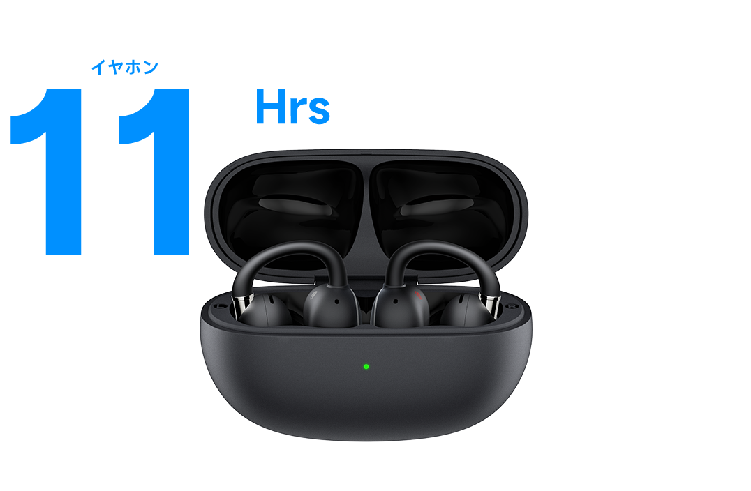 EarFun Clip 2 再生時間