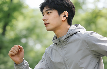 EarFun Clip 2装着イメージ