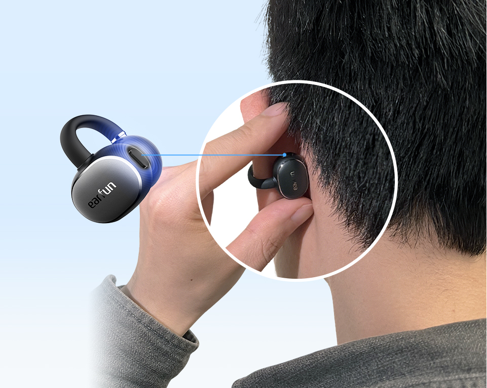 EarFun Clip 2 物理ボタン