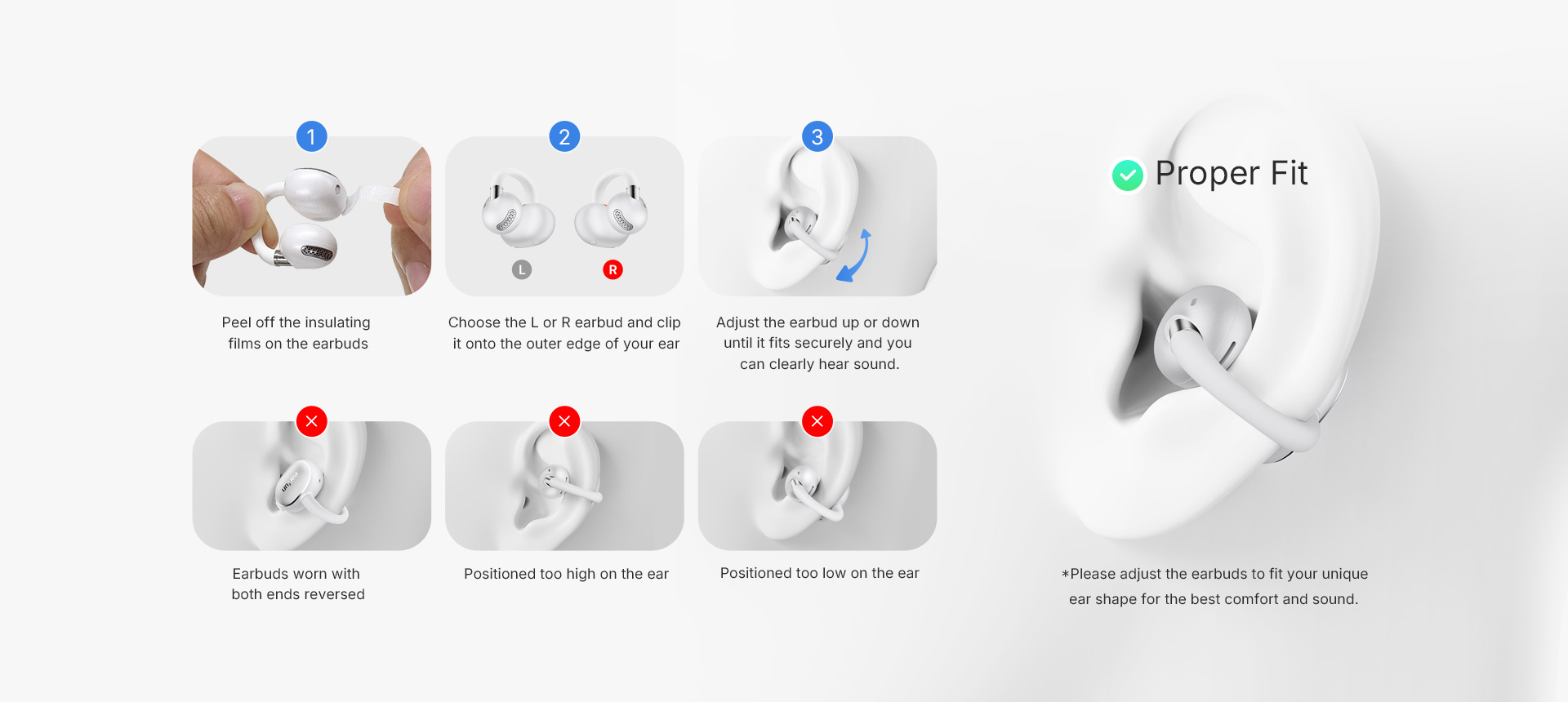 Clip On. Adjust. Done.