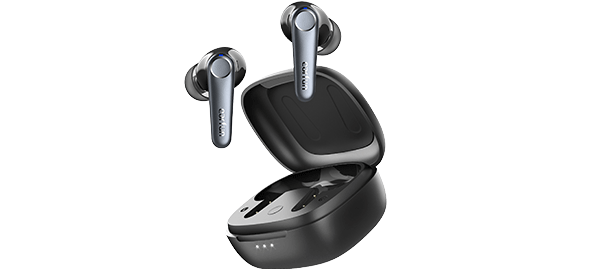 EarFun Air Pro 2 - Auriculares inalámbricos híbridos con cancelación activa  de ruido, auriculares Bluetooth 5.2 con micrófonos, detección intraural