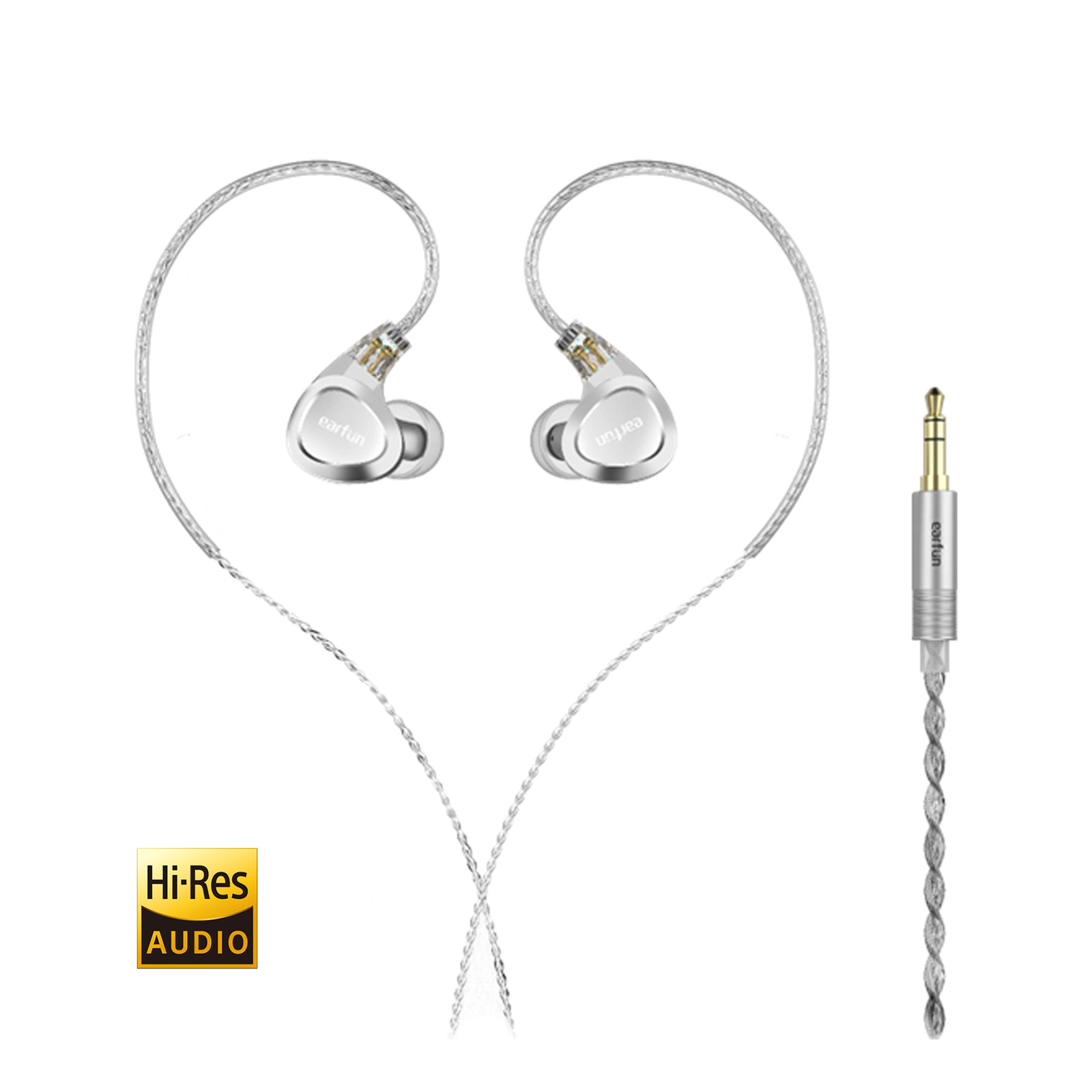 N40  High-resolution in-ear headphones with customizable sound.